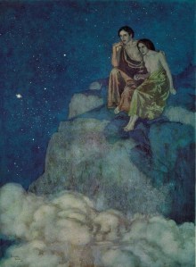 "Al Aaraaf" by Edmund Dulac