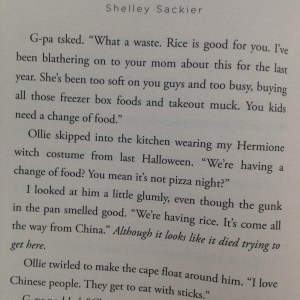 Dear Opl Excerpt, by Shelley Sackier