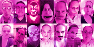 Snapchat gallery silly selfie